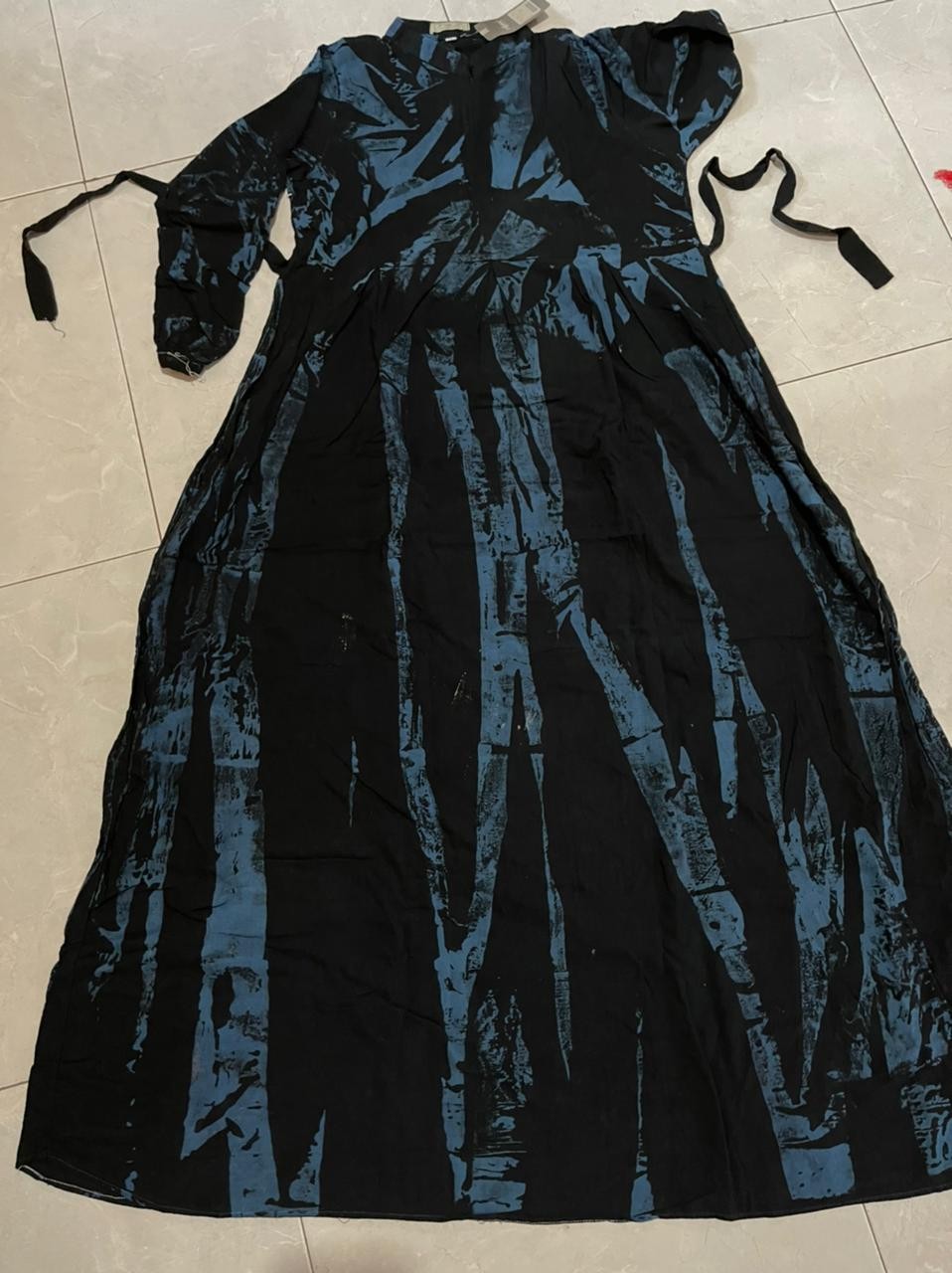 Gamis Rayon Premium Super Gamis Twill Ori - Gamis Syari Modern ( S M L Xl Xxl ) Jumbo Batik Fannifan