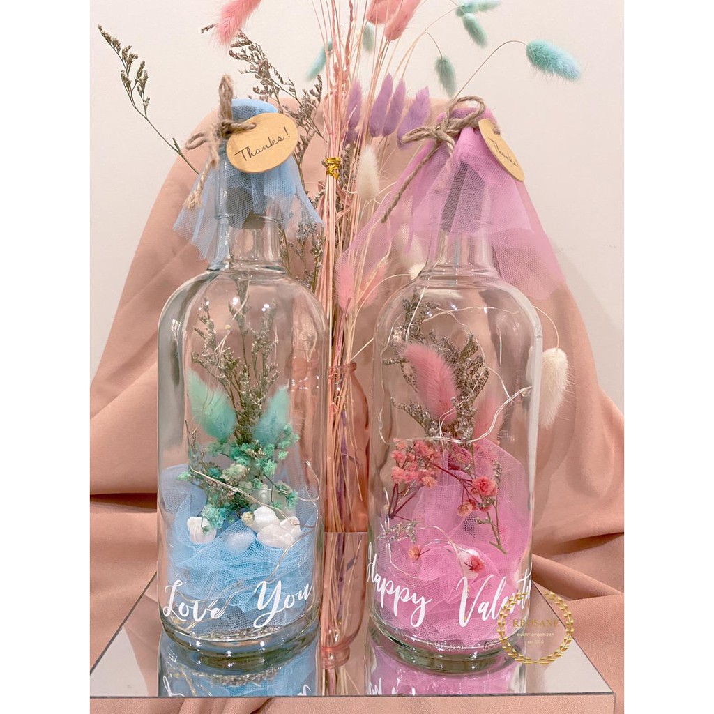 Magical Bottle (botol lampu dekorasi), hadiah ulang tahun / wisuda / anniversary / pernikahan