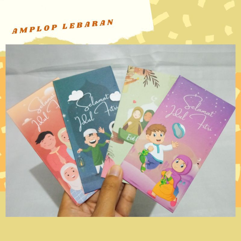

Amplop Lebaran Hari Raya Idul Fitri Premium | Tema 2