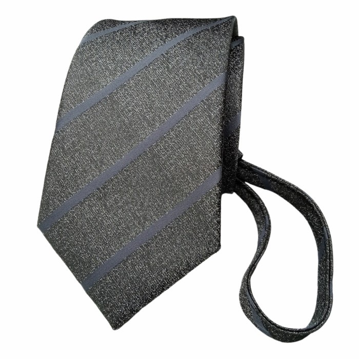 DASI dasi kantor pria dasi abu-abu polos - Abu Mw 05 (Y8S7) Dasi instan Dasi zipper Dasi dewasa Dasi