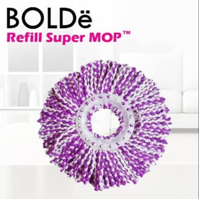 Refill super mop, spin mop bolde