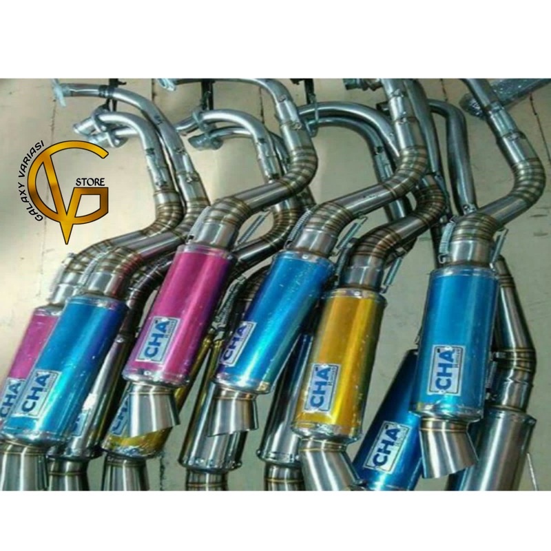 Knalpot kou untuk motor mio j