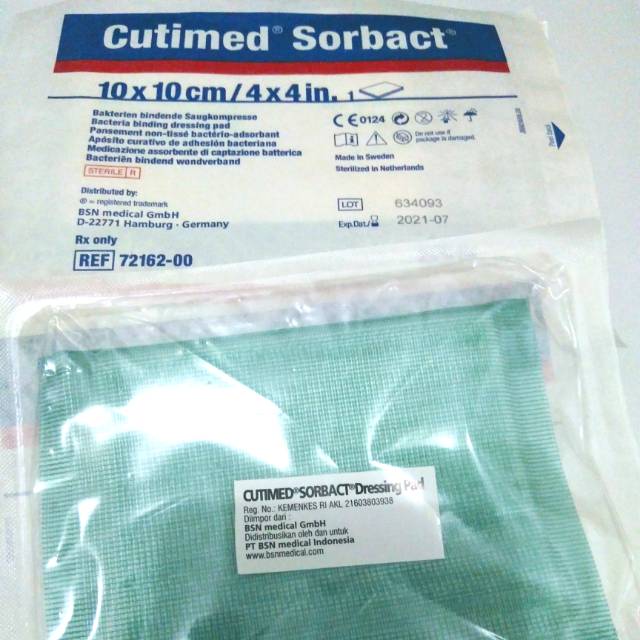 Cutimed sorbact dressing pad