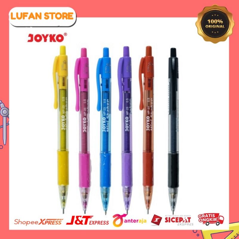

JOYKO Mechanical Pencil MP-23 Pensil Mekanik 0.5 Mm