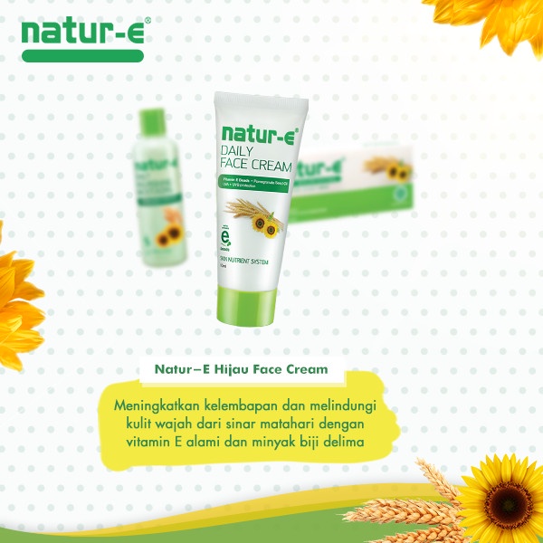 BPOM NATUR-E 100 IU FACE CREAM 50 ML / NATUR E CREAM / SYE