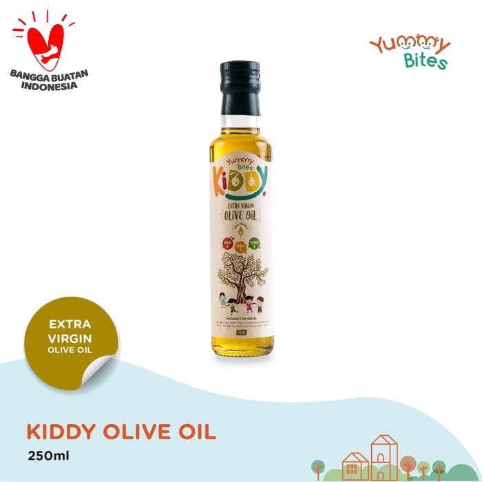 Yummy Bites Olive Oil KIDDY EVOO 250ml BPOM HALAL