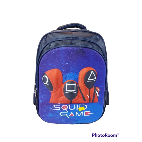 Tas Sekolah Anak TK-SD Import Embos Squid game