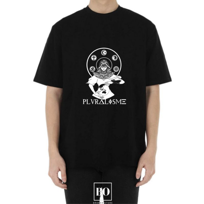 Kaos T-shirt pluralisme/Kaos aktivis/Tshirt pluralisme/Kaos