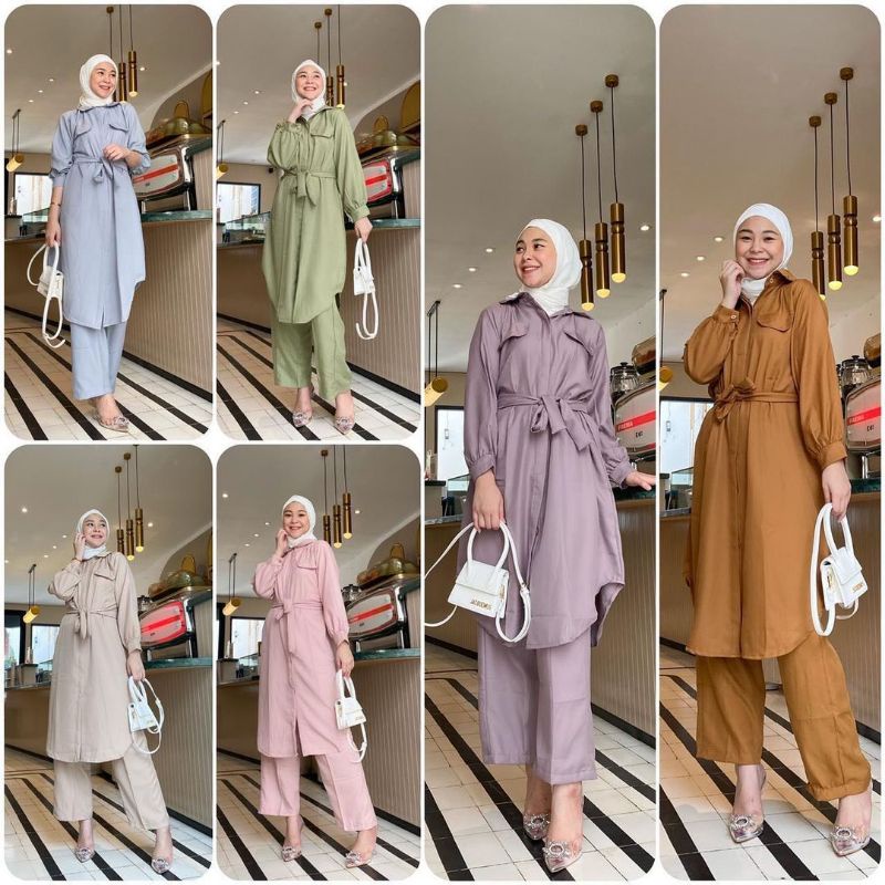 Setcel Long Tunik Brand Gladys