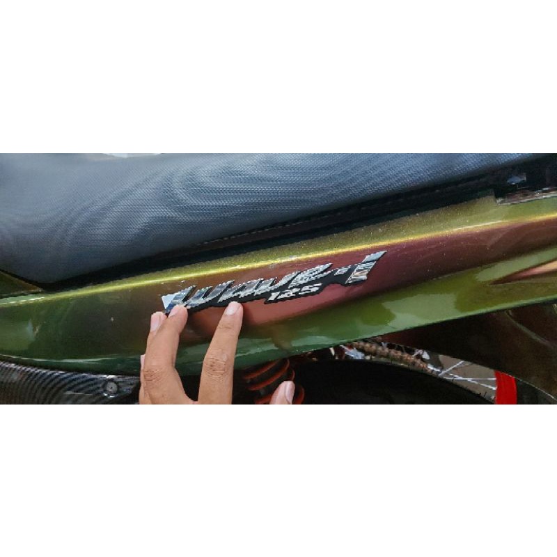 emblem wave 125 i emblem suzuki skywave