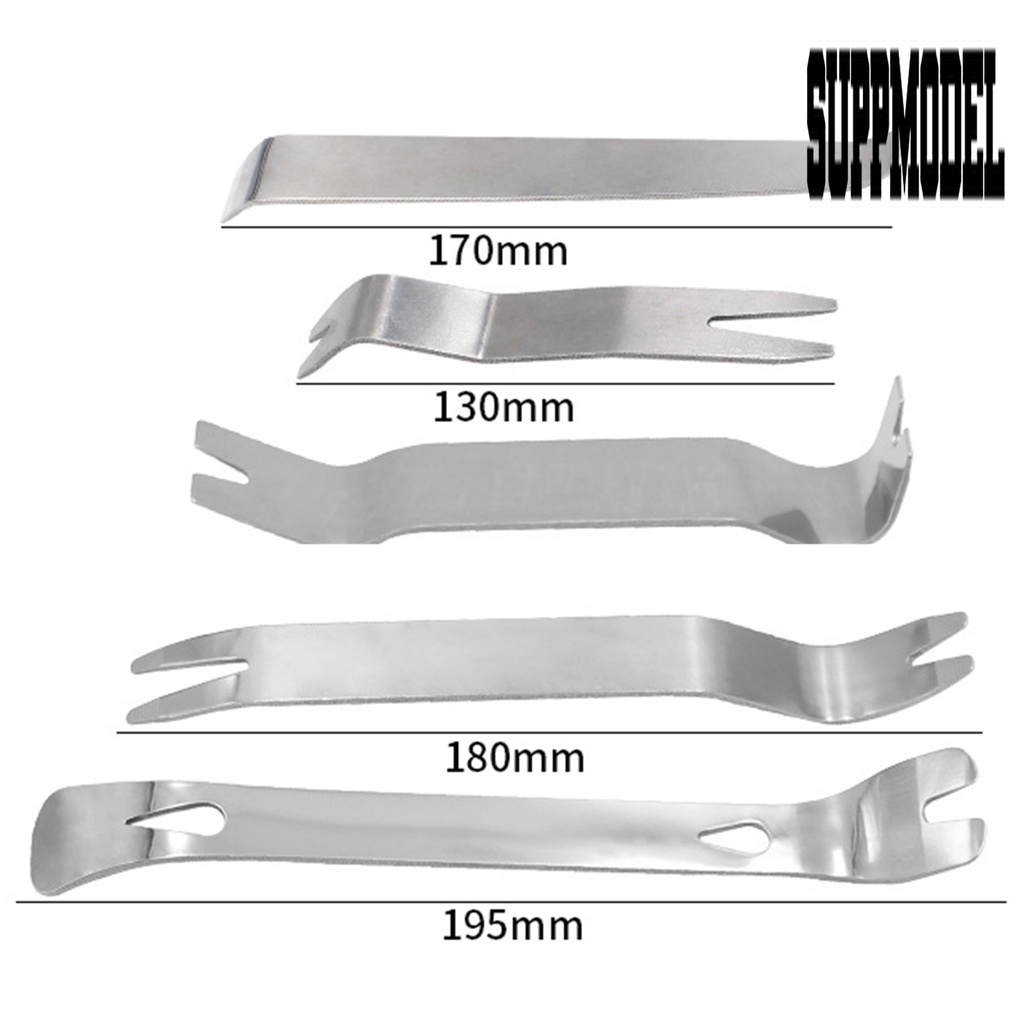 6pcs / Set Alat Pembuka Trim Audio Mobil Bahan Stainless Steel