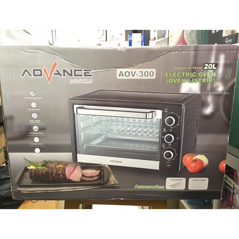 Oven listrik advance 20 liter tipe AOV300