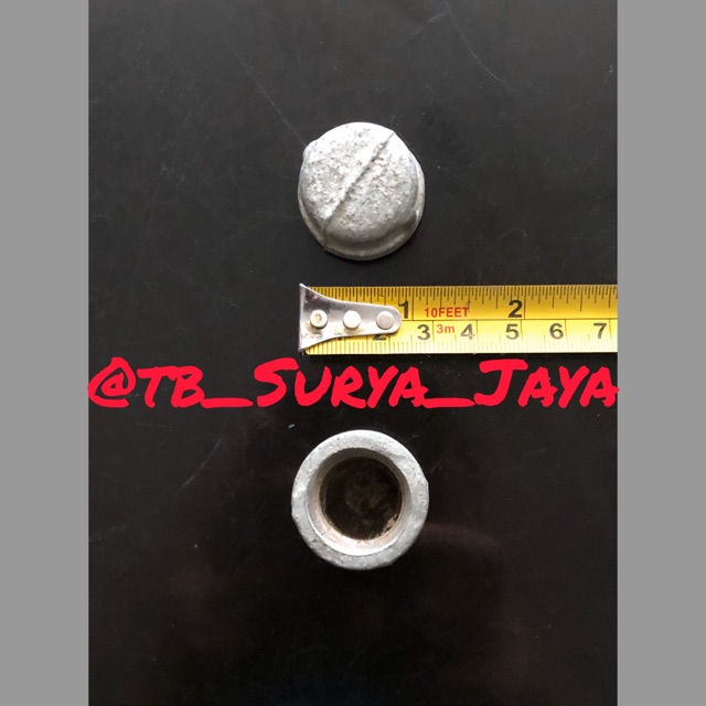 DOP DRAT DALAM PIPA BESI GALVANIS 1/2”