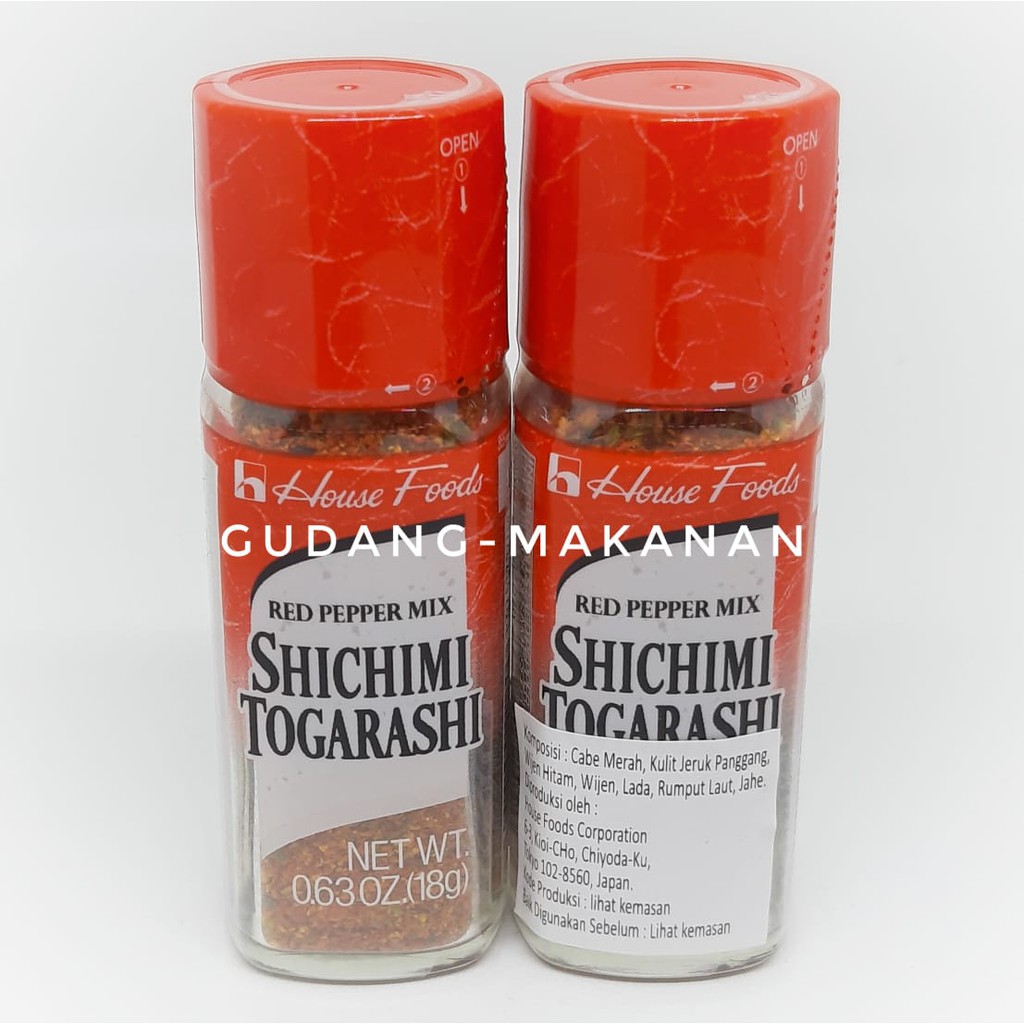 House Shichimi Togarashi / Cabe Bubuk Campuran Jepang 18gr