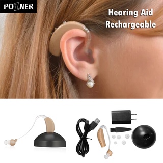 Image of Hearing Aid Recharge Alat Bantu Dengar Bisa Cas Pendengaran Pengeras Suara Amplifier