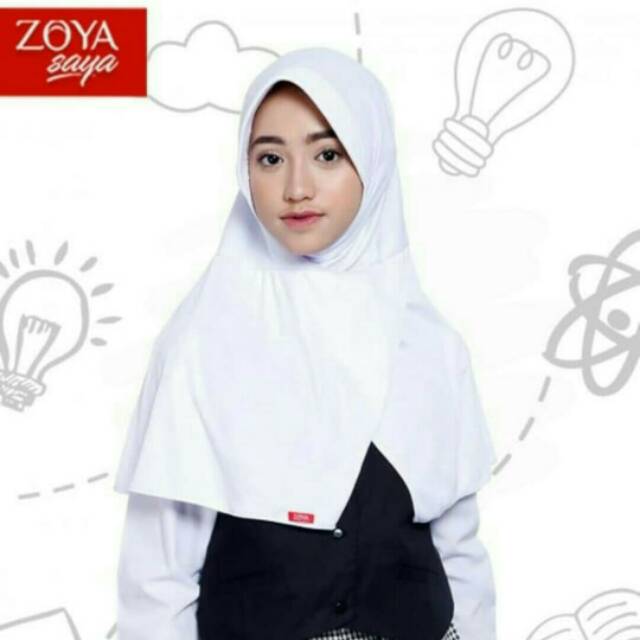 ZOYA - Bergo Sekolah CERDAS MINI