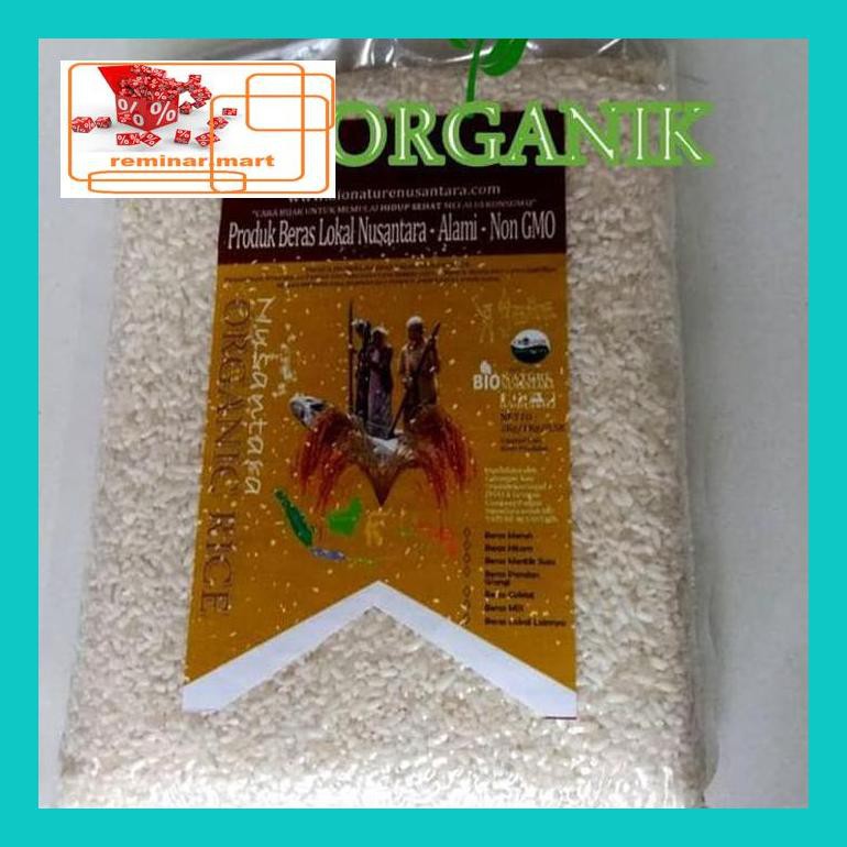 

S0Bers Beras Putih Organik / White Rice Organic / Beras Organik Mentik Susu Ric0S50B