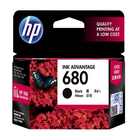 CARTRIDGE HP 680 BLACK ORIGINAL