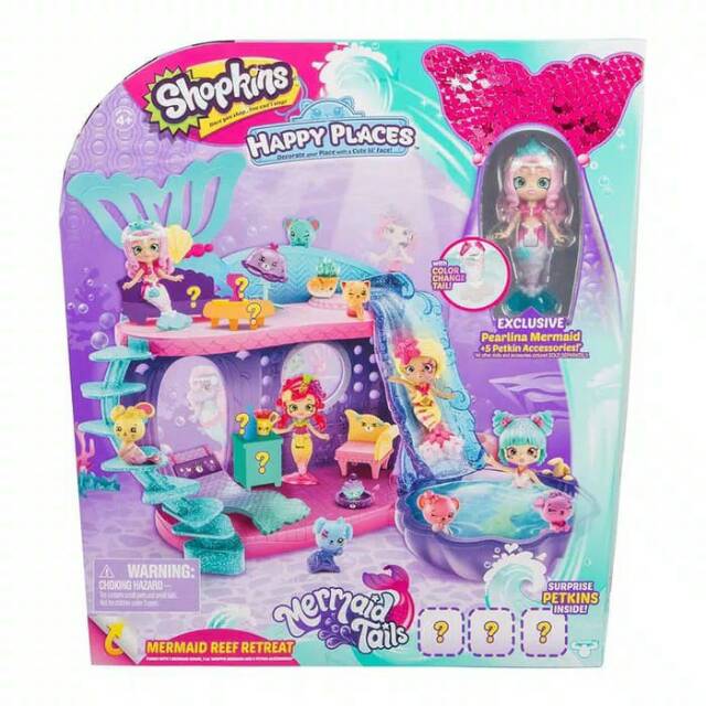 Shopkins Happy Places S6 Mermaid Reef Retreat Playset ORI READY