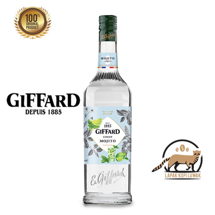 

Mojito Syrup merk Giffard 1 Lt