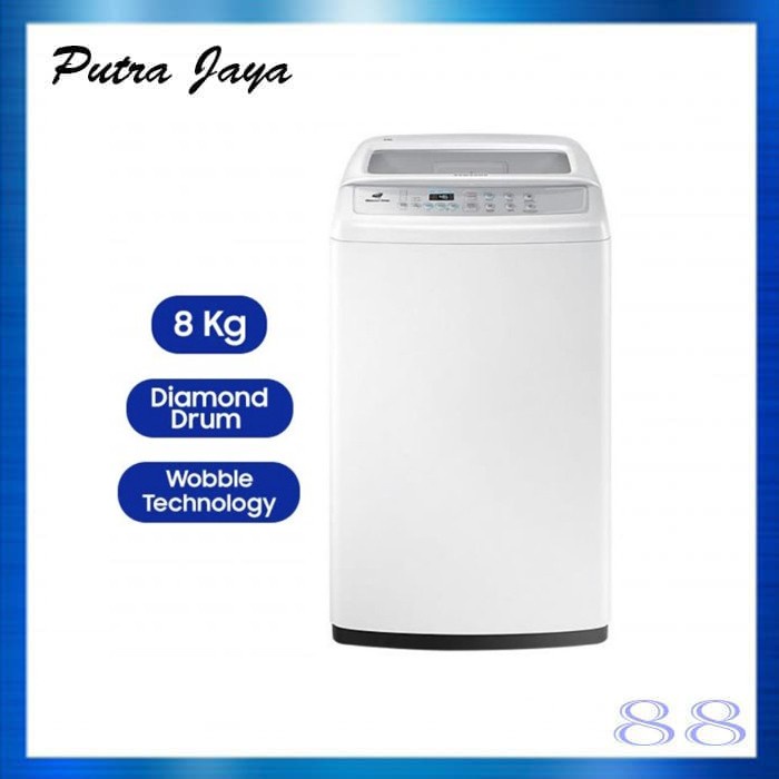 Mesin Cuci Samsung 8KG 1 Tabung WA-80H4000 / WA80H4000 / 80H4000