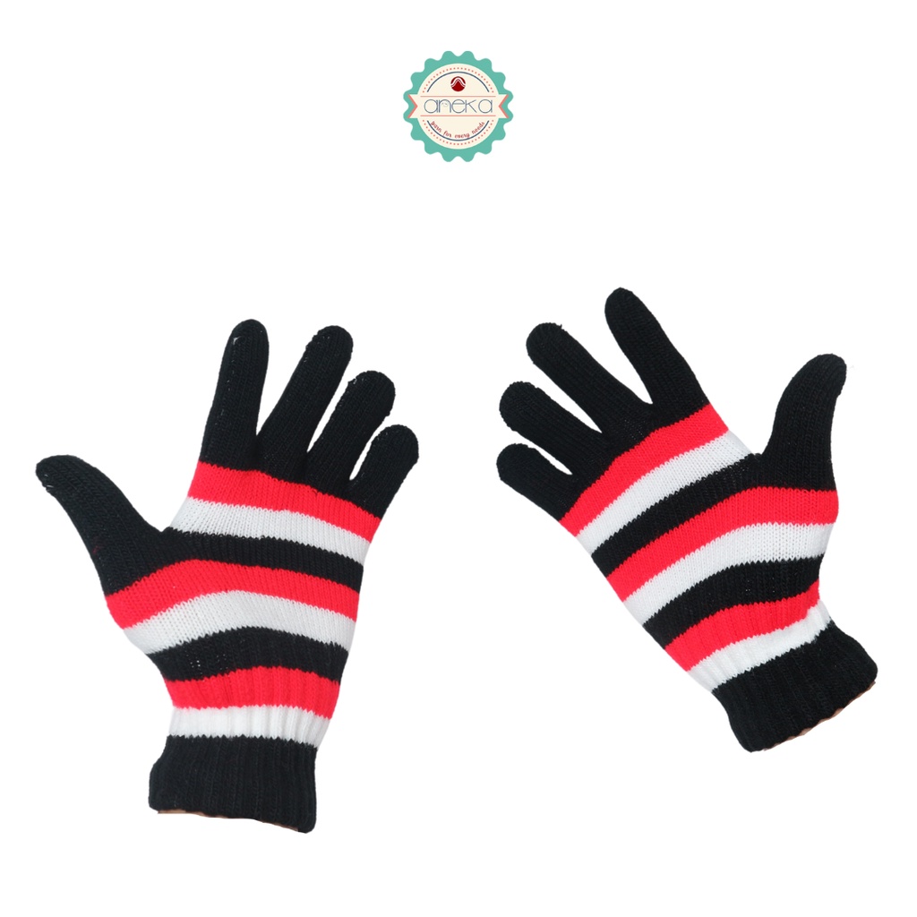 Sarung Tangan Anak Motif Belang / Kids Gloves