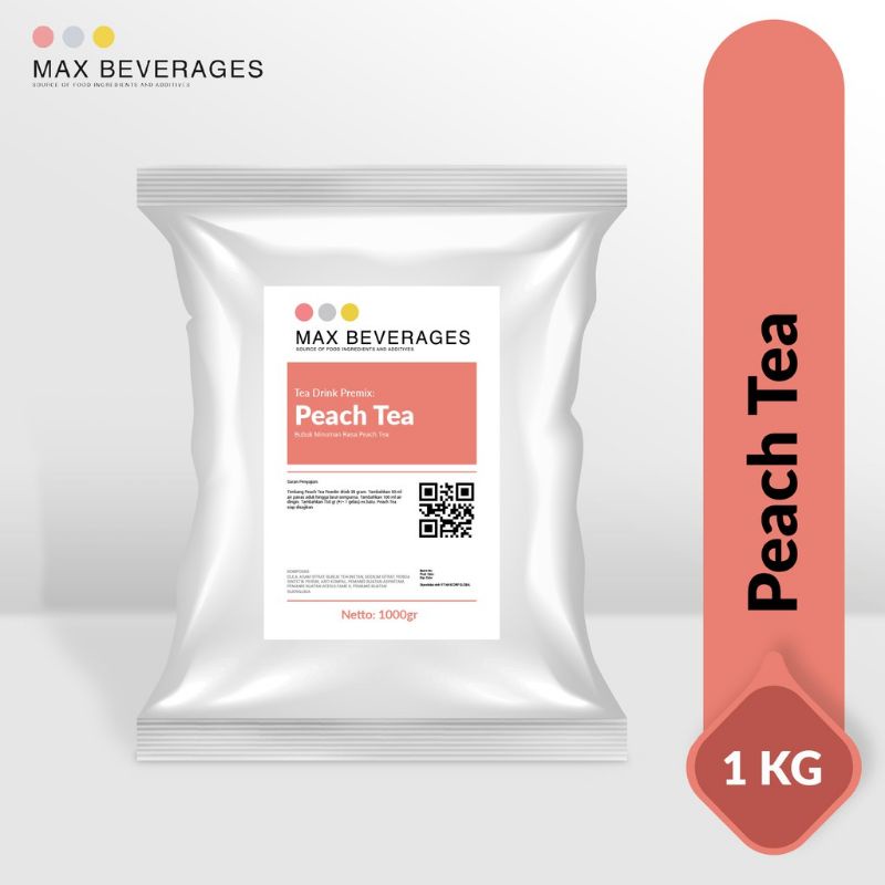 

PEACH TEA/ TEH PERSIKl/ BUBUK MINUMAN TEH PERSIK/ PEACH TEA POWDER