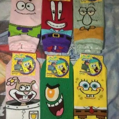 (ARMY) Kaos Kaki Spongebob Import Korea