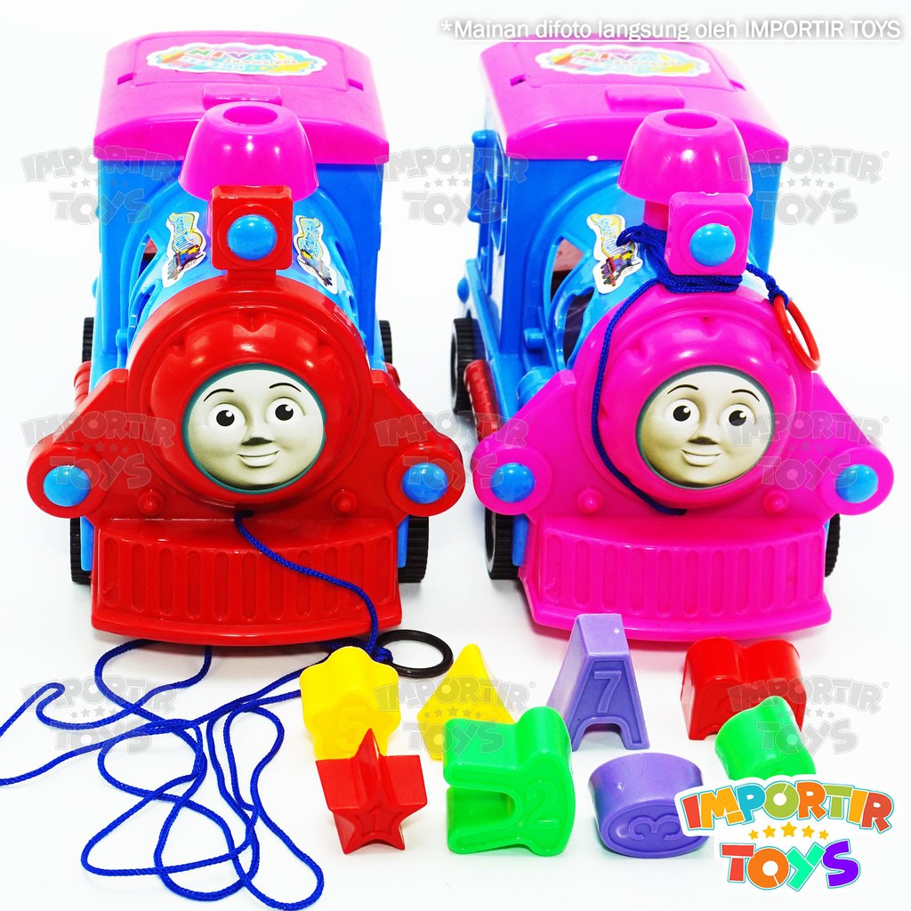 Mainan Anak Thomas Kereta Train Puzzle Jumbo Permainan Edukatif Anak Murah