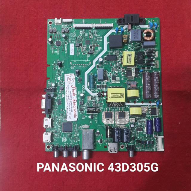 PANASONIC TH-43D305G MESIN TV LED  - MOTHERBOARD  - MB - MAINBOARD  PANASONIC TH 43D305G