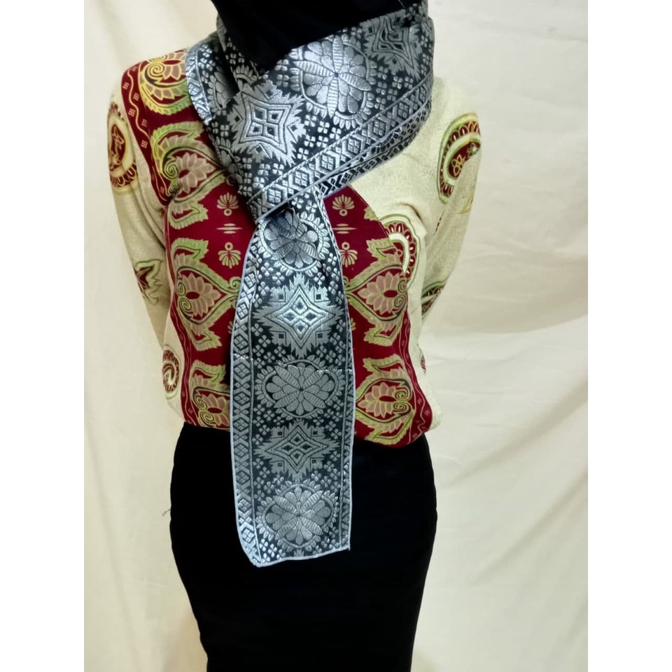 Syal Songket Palembang Bermacam Warna & Motif Songket Pash-3