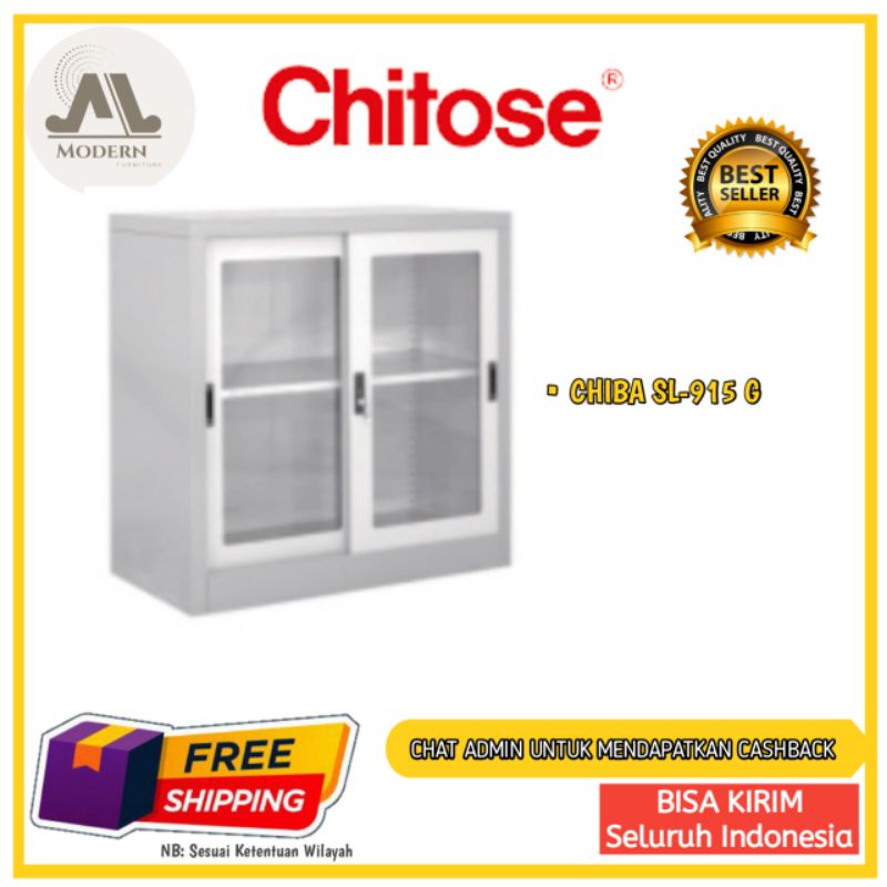TERMURAH Lemari arsip / Lemari pakaian / Lemari serbaguna / kabinet terbaru Chitose Tipe CHIBA SL 91