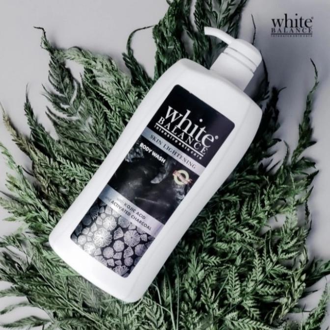 White Balance Charcoal 1L sabun mandi kecantikan pemutih 1000 ml pump