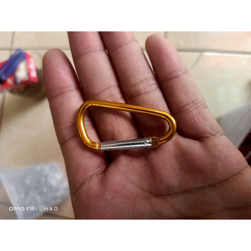 Carabiner mini aloy acesoris