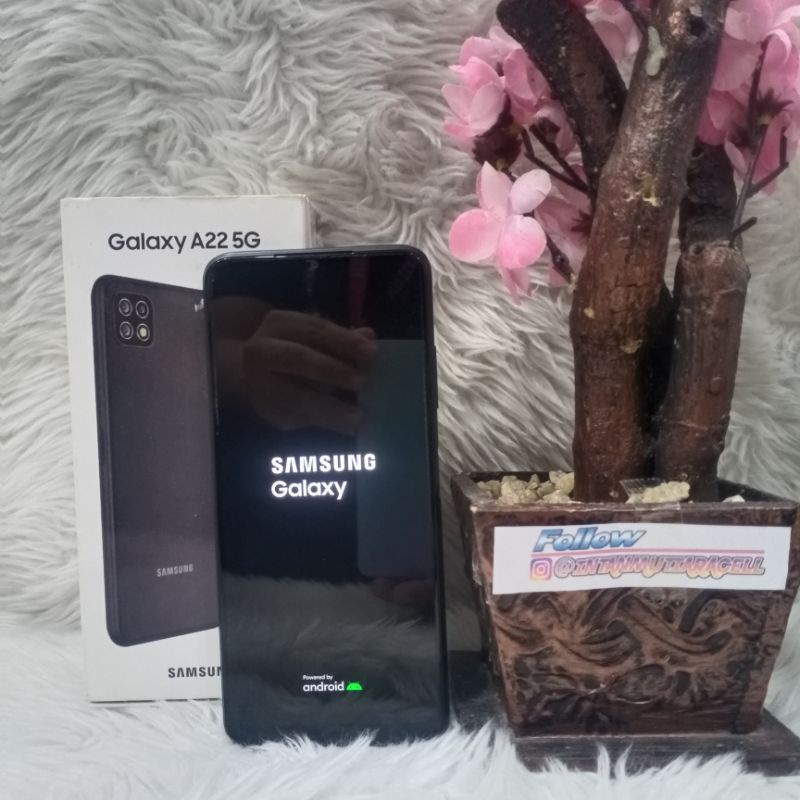Samsung Galaxy A22 Ram 6GB Rom 128GB (Second) bekas lengkap