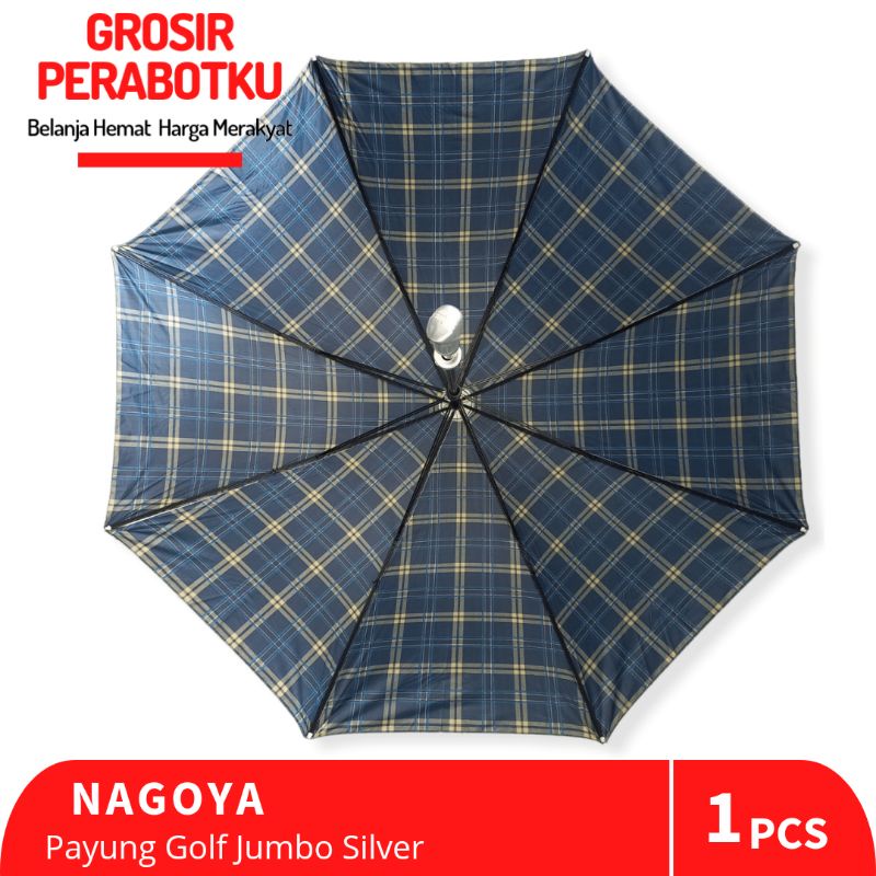 Payung Golf Jumbo Anti UV Premium Quality | Payung Golf Besar | Payung Golf Murah | Payung Golf Silver | Payung Besar Jumbo | Payung Panjang Motif Kotak | Payung Golf Jumbo Besar Warna Polos Anti UV | Payung Size Jumbo | Payung Golf Murah | Payung Polos