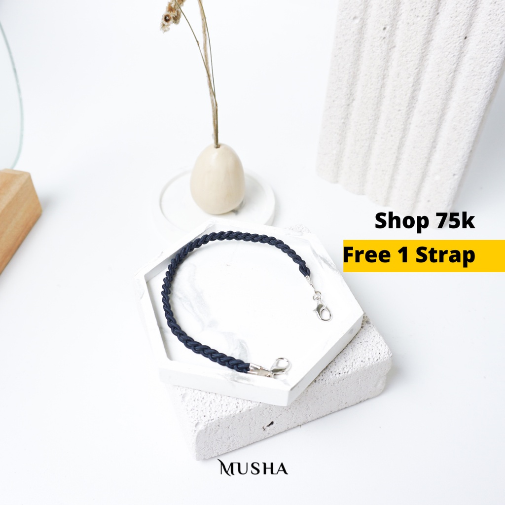 Musha Braid Elastic Connector | Konektor Masker Hijab Elastis