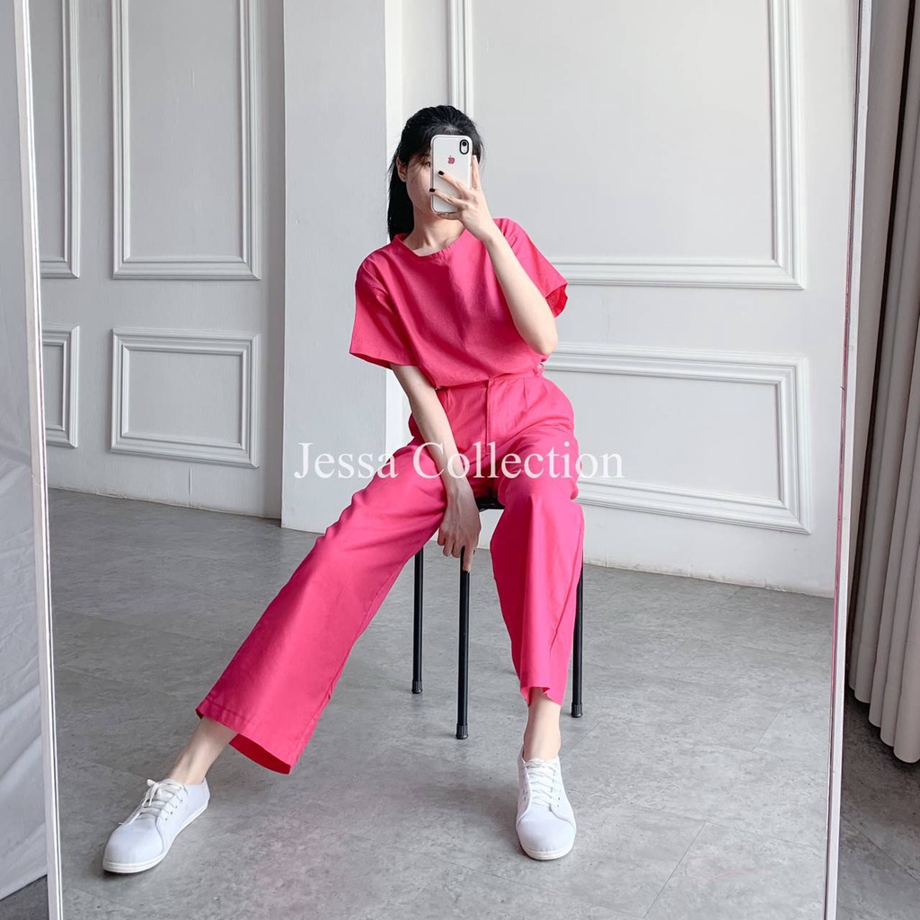 Sharon Plain Set TH 456 LINEN-2