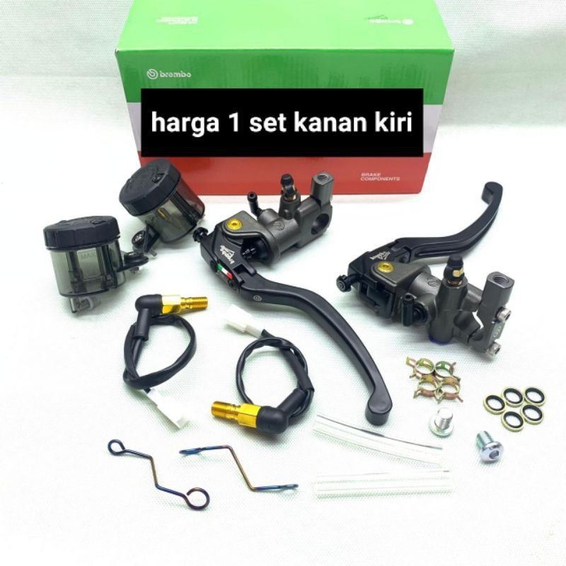 Master Rem Tabung Big Smoke set kiri kanan Radial 19RCS Nmax PCX ADV Nmax New PCX New X-Max T-max