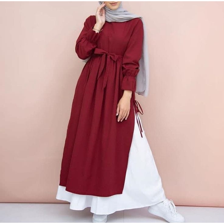 Cici One Set Gamis Dan Rok