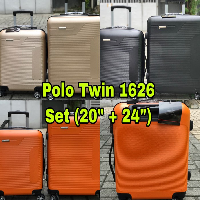 Koper fiber polo twin 1 set dpt 2koper 20in dan 24in