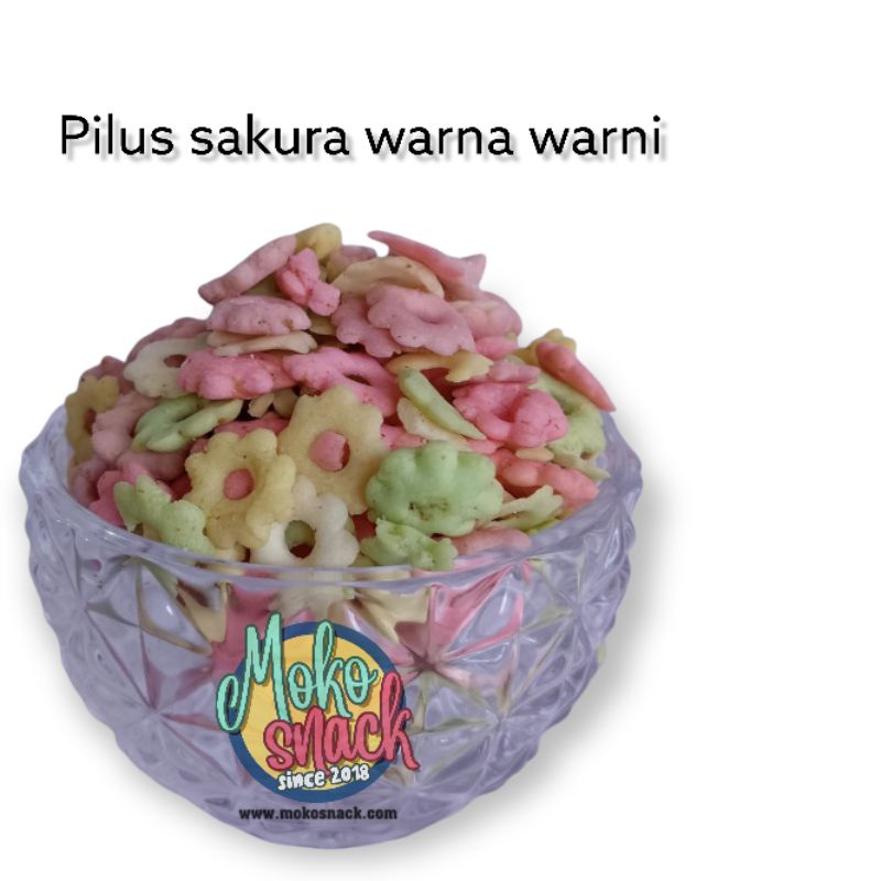 

pilus ribut sakura warna warni 250gr