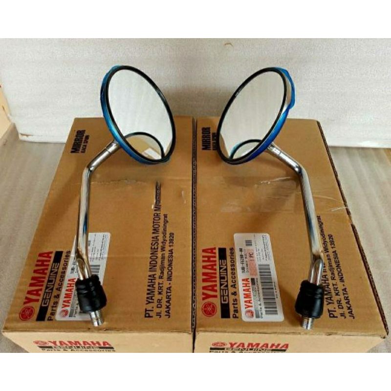 SPION FINO KARBU KIRI KANAN ASLI ORI YAMAHA 1UB F6280 01 &amp; 1UB F6290 01