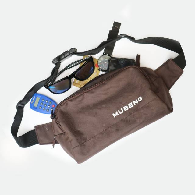 Waistbag Traffic Cokelat By Mubeng