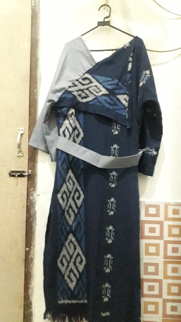 Set Couple Catalinatenun Dress Raisa X Kemeja Navy