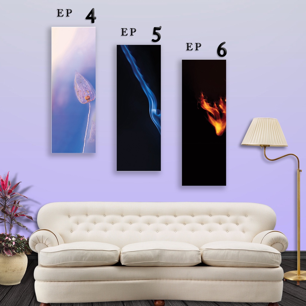 Wall decor - hiasan dinding rumah - Walldecor abstract aestetic murah