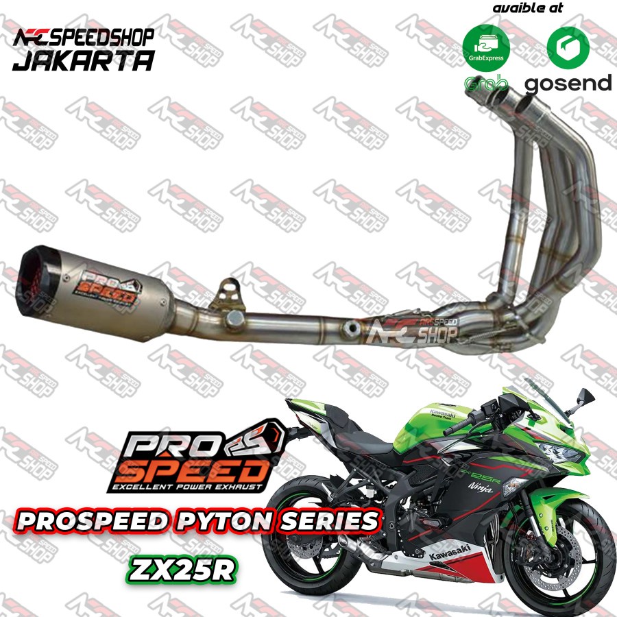 Knalpot Prospeed Pyton Underbelly Kawasaki ZX25R ZX 25 R ZX 25R