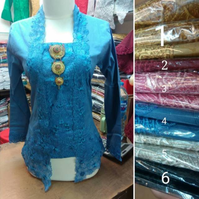 Kebaya encim nayla 4 / kebaya modern / kebaya bordir / kebaya kerancang