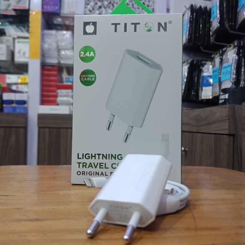 Charger TITON i-phone 6 6+ 7 7+ 8+ x xs xr Premium Quality original product by titon