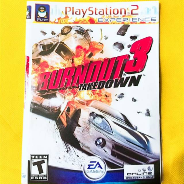 NEW KASET PS 2 TERBARU BURNOUT 3 TAKE DOWN